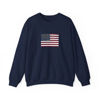 American Flag Unisex Heavy Blend™ Crewneck Sweatshirt