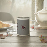 Spiral Red Insulated Coffee Mug, 10oz