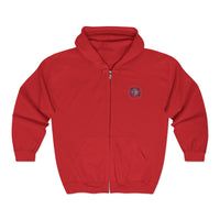 Classic Blue Unisex Heavy Blend™ Full Zip Hooded Sweatshirt