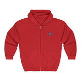 Classic Blue Unisex Heavy Blend™ Full Zip Hooded Sweatshirt