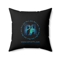 Becca's Lucy: Spun Polyester Square Pillow
