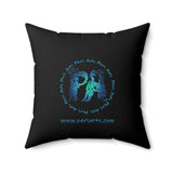 Becca's Lucy: Spun Polyester Square Pillow