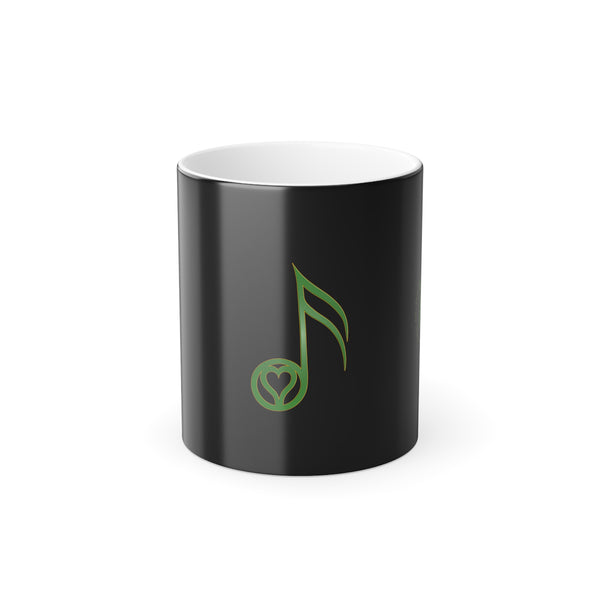 Rhyan's Note Color Morphing Mug, 11oz