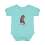 4th of July Lucy Infant Baby Rib Bodysuit