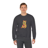Peri Bear Unisex Heavy Blend™ Crewneck Sweatshirt