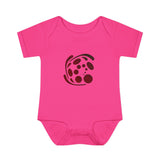 Spiral Red Infant Baby Rib Bodysuit