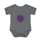 Purple Sun Infant Baby Rib Bodysuit