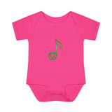 Rhyan's Note Infant Baby Rib Bodysuit