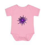 Purple Sun Infant Baby Rib Bodysuit