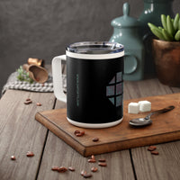 Teal Hex Insulated Coffee Mug, 10oz