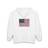 American Flag Unisex Heavy Blend™ Full Zip Hooded Sweatshirt