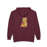 Peri Bear Unisex Heavy Blend™ Full Zip Hooded Sweatshirt
