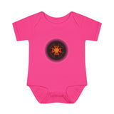Orange Star Infant Baby Rib Bodysuit