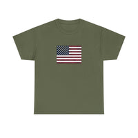 American Flag Unisex Heavy Cotton Tee