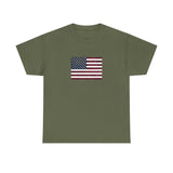 American Flag Unisex Heavy Cotton Tee