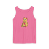 Peri Bear Unisex Garment-Dyed Tank Top