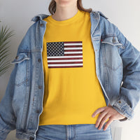 American Flag Unisex Heavy Cotton Tee