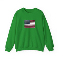 American Flag Unisex Heavy Blend™ Crewneck Sweatshirt