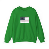 American Flag Unisex Heavy Blend™ Crewneck Sweatshirt