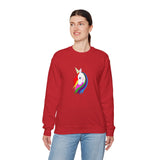 Lily the Unicorn Unisex Heavy Blend™ Crewneck Sweatshirt