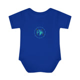 Classic Blue Infant Baby Rib Bodysuit