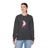 Lily the Unicorn Unisex Heavy Blend™ Crewneck Sweatshirt