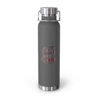 Spiral Red Copper Vacuum Insulated Bottle, 22oz