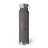 Spiral Red Copper Vacuum Insulated Bottle, 22oz