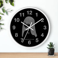 Graphite Lucy Wall Clock