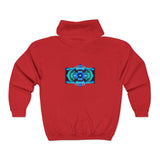 Classic Blue Unisex Heavy Blend™ Full Zip Hooded Sweatshirt