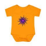 Purple Sun Infant Baby Rib Bodysuit