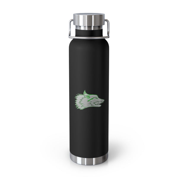 Wolf Copper Vacuum Insulated Bottle, 22oz