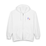American Flag Unisex Heavy Blend™ Full Zip Hooded Sweatshirt