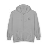 Frank the Headlight Unisex Heavy Blend™ Full Zip Hooded Sweatshirt