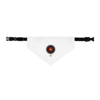 The Creative Art Series: Orange Star Pet Bandana Collar