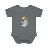 Sandy thw Sloth Infant Baby Rib Bodysuit