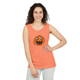 Penelope the Pumpkin Unisex Garment-Dyed Tank Top
