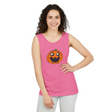 Penelope the Pumpkin Unisex Garment-Dyed Tank Top