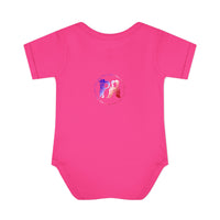 AMerican Flag Infant Baby Rib Bodysuit