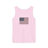 American Flag Unisex Garment-Dyed Tank Top