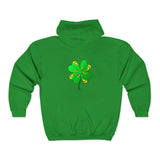 Clover Unisex Heavy Blend™ Full Zip Hooded Sweatshirt