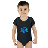 Classic Blue Infant Baby Rib Bodysuit
