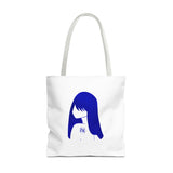 Blue Lucy Tote Bag
