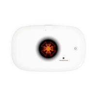 The Creative Art Series: Orange Star  UV Phone Sanitizer and Wireless Charging Pad