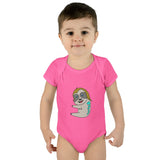 Sandy thw Sloth Infant Baby Rib Bodysuit
