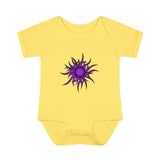 Purple Sun Infant Baby Rib Bodysuit