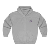 Purple Sun Unisex Heavy Blend™ Full Zip Hooded Sweatshirt