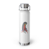 4th of July Lucy Copper Vacuum Insulated Bottle, 22oz