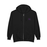 Purple Sun Unisex Heavy Blend™ Full Zip Hooded Sweatshirt