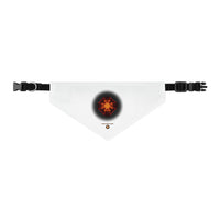 The Creative Art Series: Orange Star Pet Bandana Collar